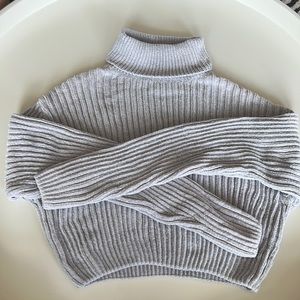 Superdown Tammy Ribbed Turtleneck Sweater M